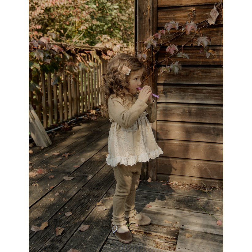 Flo Set Áo & Quần legging Hàn Quốc cho bé