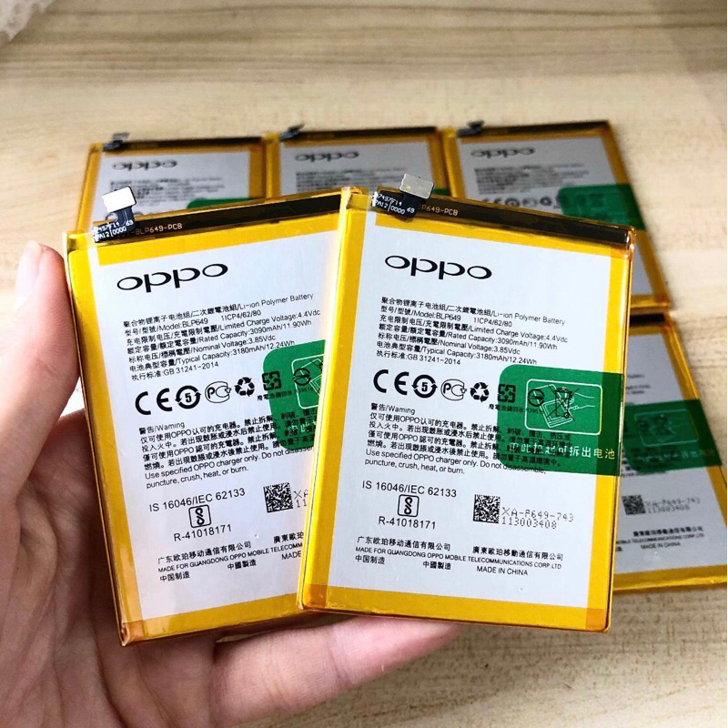 Pin Oppo A83 ( BLP - 649 ) Zin Bóc Máy Hàng Cao Cấp.