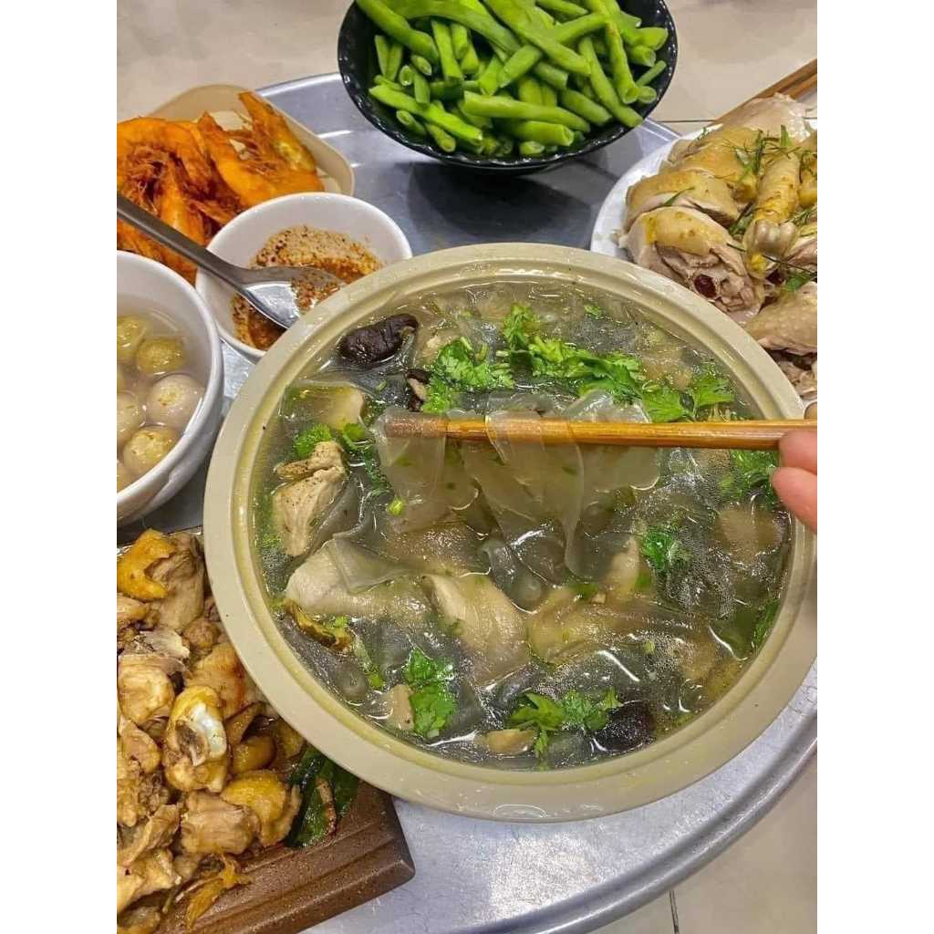 Miến Dong Sợi To Thái Tay Điện Biên Miến Dong Sùng Bầu Hàng Loại 1 Sợi Miến Dai Thơm Ngon