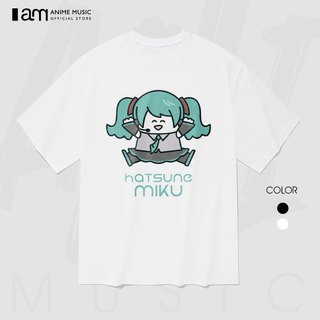 Áo thun Unisex VOCALOID Hatsune Miku Oversized 100% Cotton ngắn tay