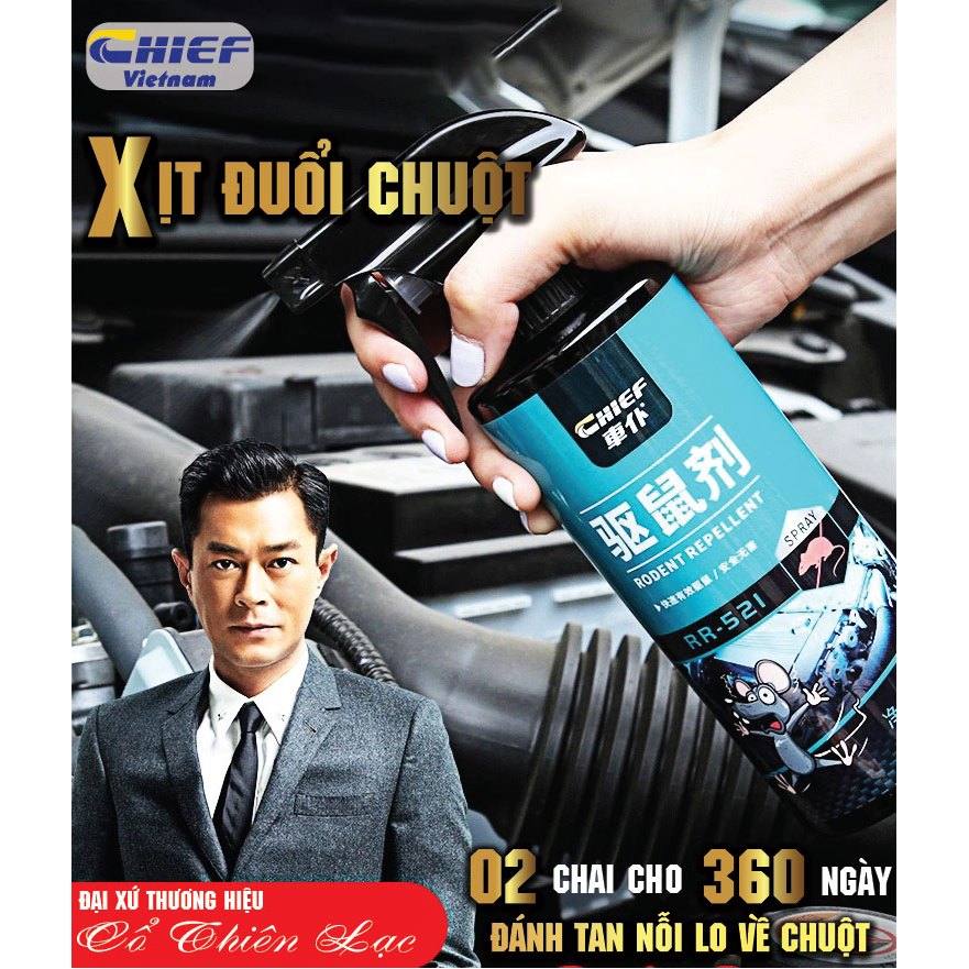 Bình xịt đuổi chuột ô tô 480ml