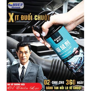 Bình xịt đuổi chuột ô tô 480ml