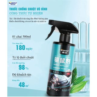 Bình xịt đuổi chuột ô tô 480ml