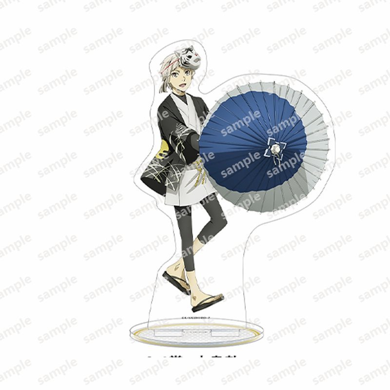 Standee BUNGO STRAYS DOG  ver ĐEO MẶT NẠ mô hình game anime mica trưng bày