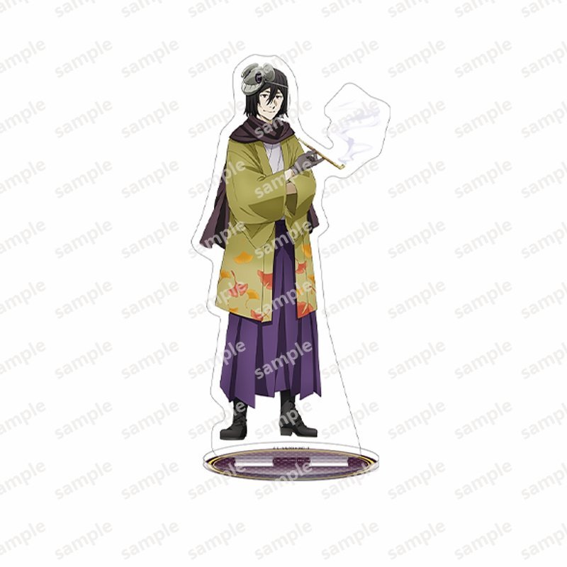 Standee BUNGO STRAYS DOG  ver ĐEO MẶT NẠ mô hình game anime mica trưng bày