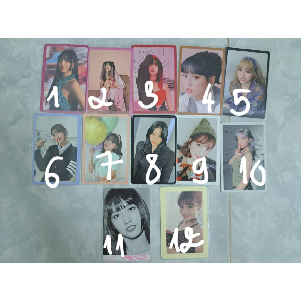 CARD PRE CHÍNH HÃNG TWICE MOMO HIRAI MOMO