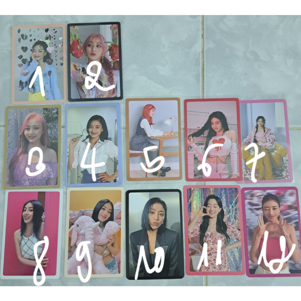 CARD PRE TWICE CHÍNH HÃNG JIHYO JEONGYEON