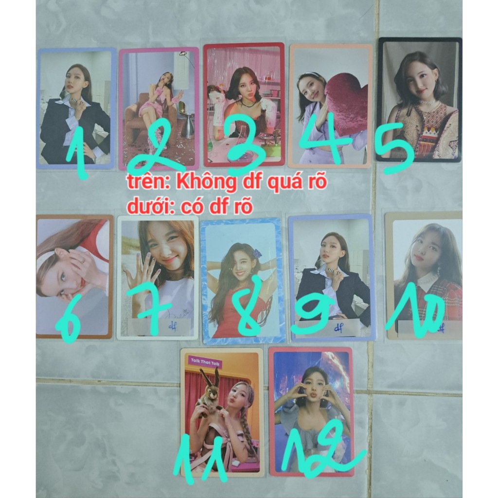 CARD PRE TWICE IM NAYEON CHÍNH HÃNG