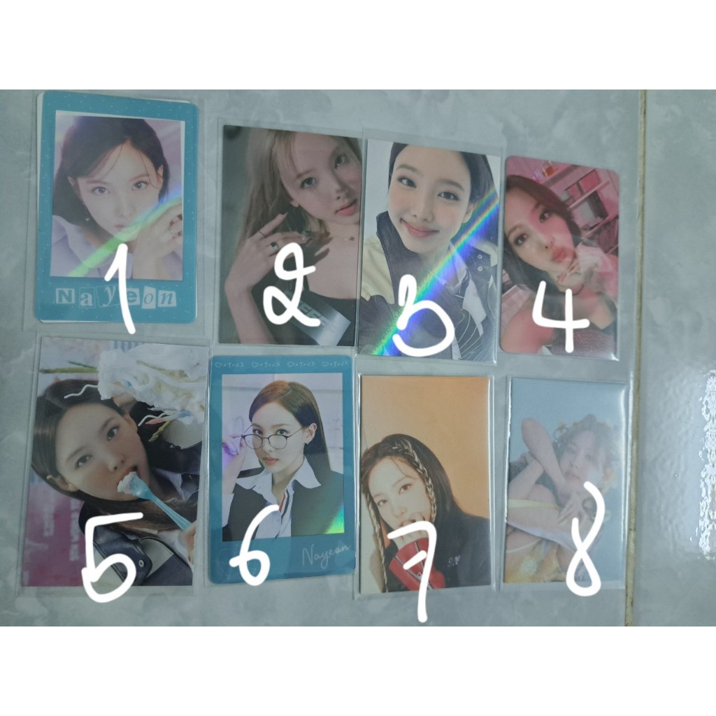 CARD CHÍNH HÃNG TWICE NAYEON / IM NAYEON NA YEON