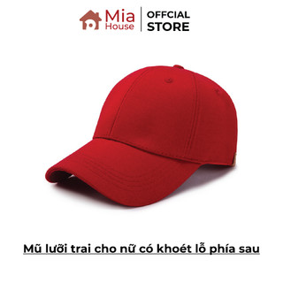Mũ lưỡi trai cho nữ có khoét lỗ phía sau