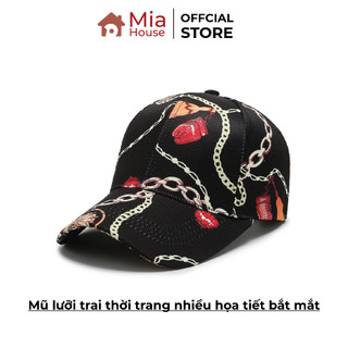 Mũ lưỡi trai thời trang - Mũ lưỡi trai nhiều họa tiết bắt mắt