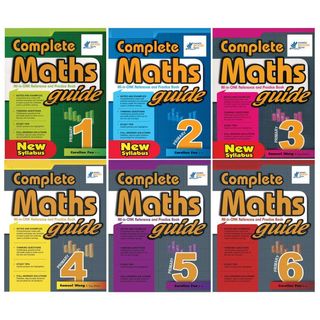 Sách - Complete Math Guide 6 Levels Trọn Bộ