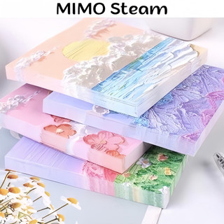 Giấy ghi chú giấy note mimo hoạ tiết tranh sơn dầu phong cảnh 11