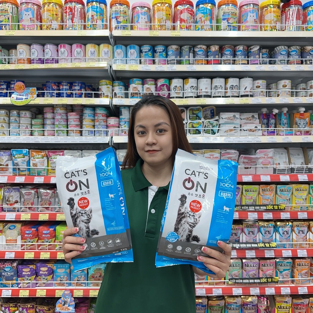 Thức ăn hạt cho mèo Cat's On 1kg