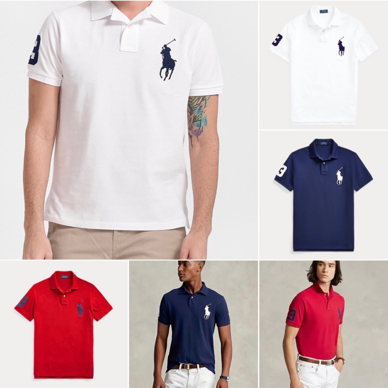 Áo Polo Ralph nam nhiều màu, form âu xịn