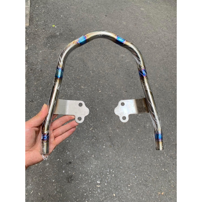 Tay sách titan phom vểnh trân thuận siêu đẹp lắp Wave 50/100/110 giá siêu rẻ