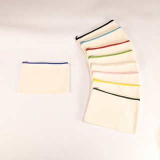 Túi viết vải canvas 21x14 cm tự vẽ thủ công DIY
