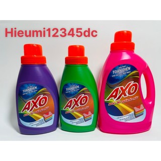 Nước Tẩy Quần Áo Màu AXO 400ml/800ml màu ngân nhiên