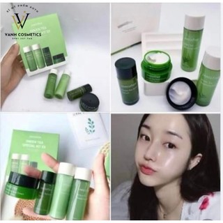 [Auth] Bộ Dưỡng Da Hàn Quốc  Dưỡng Trắng, Cấp ẩm  Innisfree Green Tea Trà Xanh (MẪU MỚI NHẤT) -Hàng Nội Địa Chính Hãng.