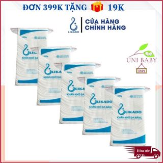 Khăn khô đa năng Likado cho bé 300g kích thước 15x20cm