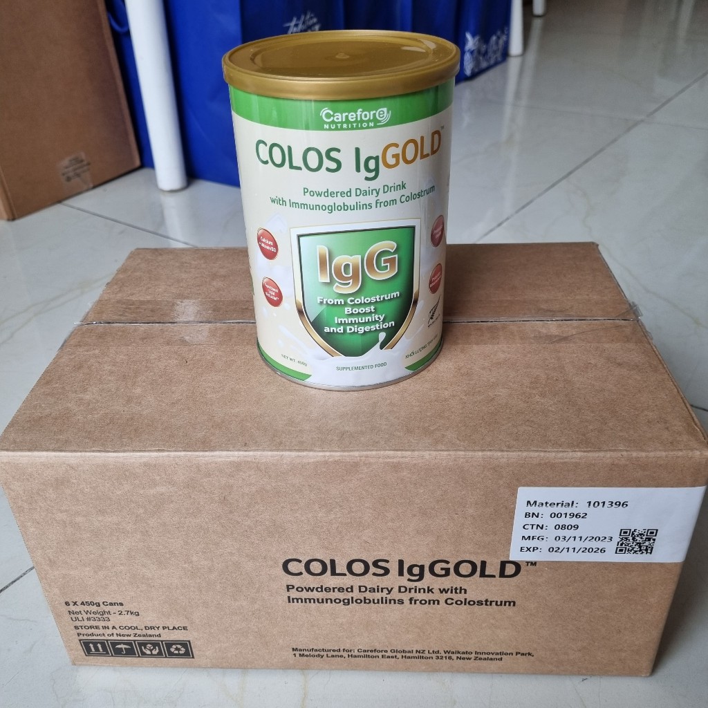 Sữa non dinh dưỡng Colos IgGold - Alpha lipid nhập khẩu New Zealand 450g