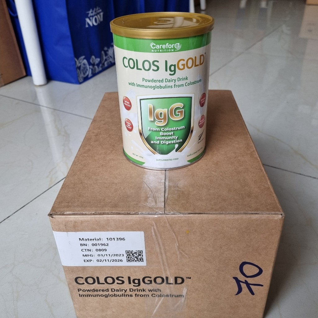 Sữa non dinh dưỡng Colos IgGold - Alpha lipid nhập khẩu New Zealand 450g