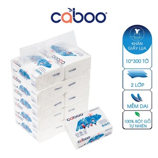 Caboo 30 gói khăn giấy rút siêu dai mềm mịn