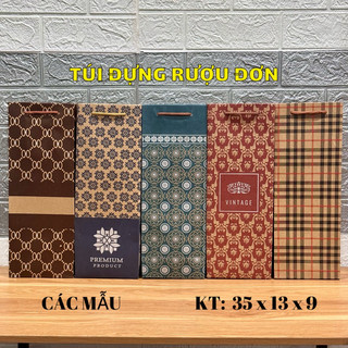 10 Túi giấy đựng rượu - Túi đựng rượu vang
