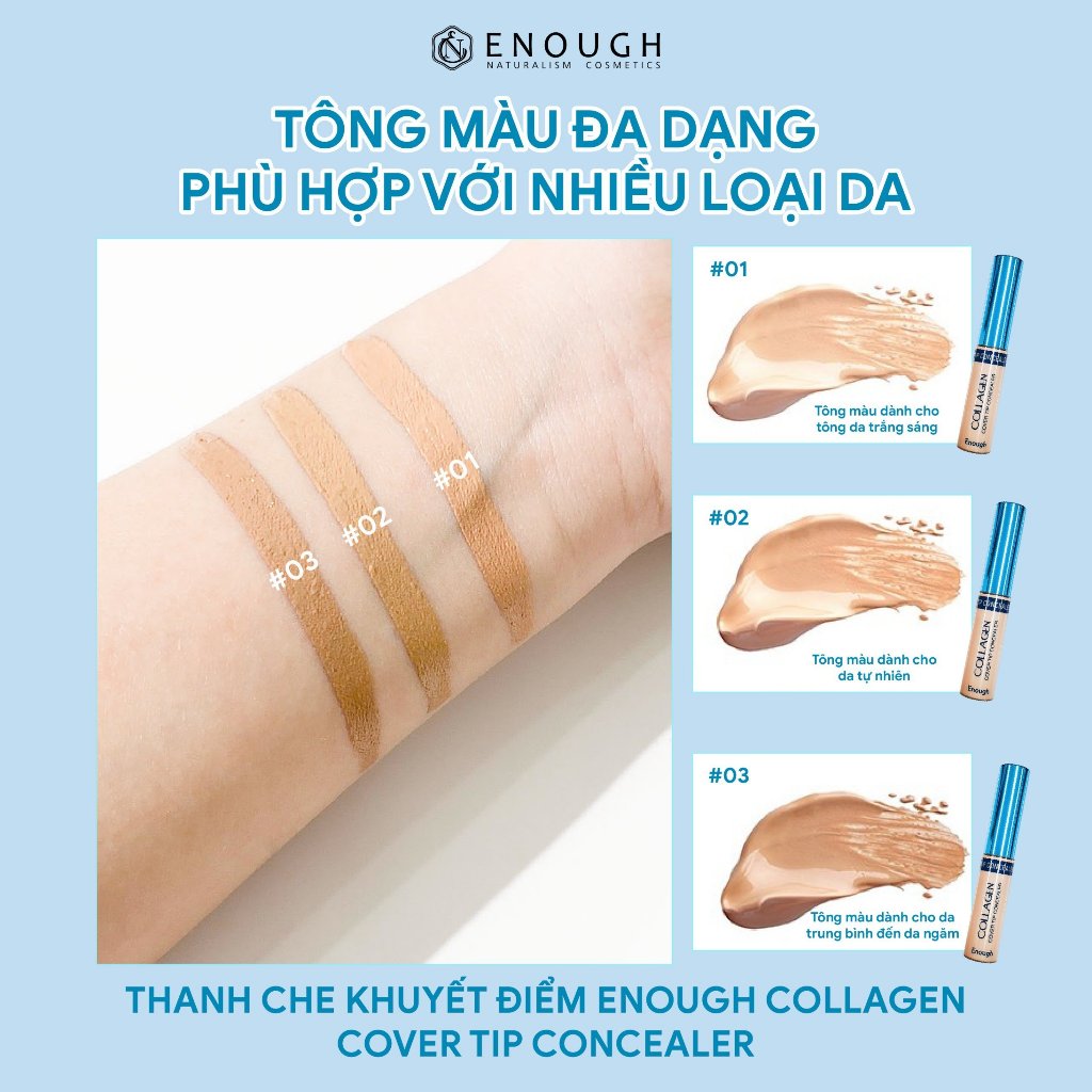 Thanh che khuyết điểm The Saem Cover Perfection Tip Concealer SPF28 PA++ 6.5g