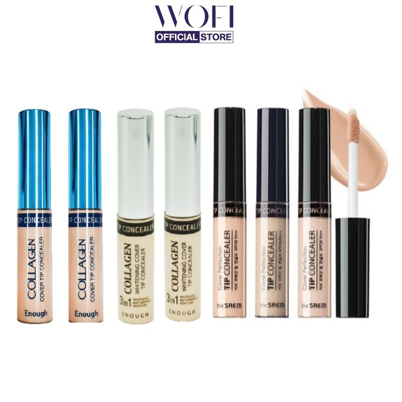 Kem che khuyết điểm The Saem Cover Perfection Tip Concealer SPF28 PA++ 6.5g