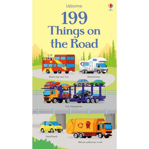 Sách Usborne 199 things on the road