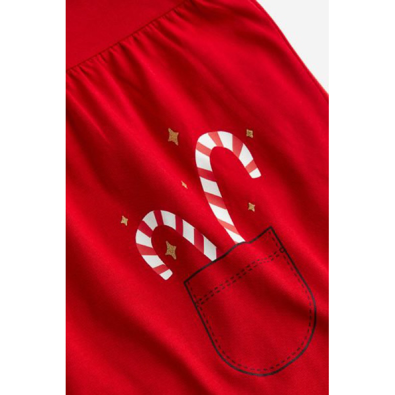 Váy đỏ cổ tròn noel cho bé gái săn sale us sz 6-8y