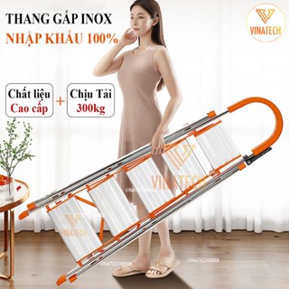 Thang Gấp Chữ A Thang Nhôm Ghế Chữ A 3 4 5 6 7 Bậc Ameca  Nhật Bản Thang Inox 304 Xếp Gọn Thông Minh