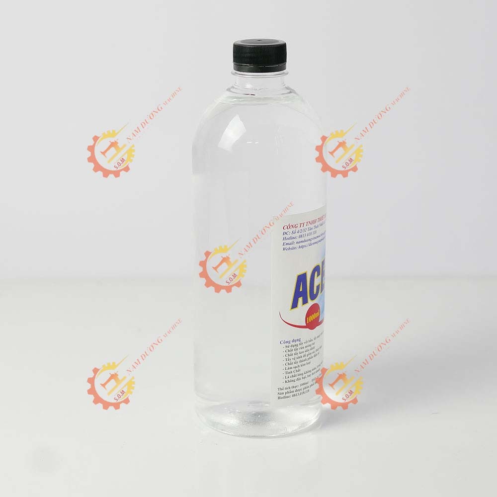 Nước tẩy vết bẩn trên vải Axeton