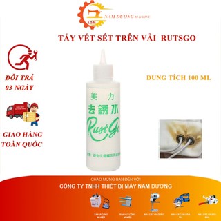 Tẩy Sét Vết Ố trên vải > Chai tẩy rỉ sét trên vải quần áo > [hiệu Rust Go]