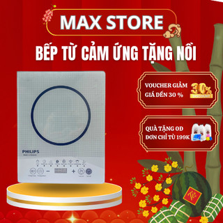 Bếp Điện Từ Đơn Cảm Ứng Cao Cấp Tặng Nồi Inox 304, Mặt Kính Cường Lực, 8 Chức Năng Có Hẹn Giờ Bảo Hành 12 Tháng BT05