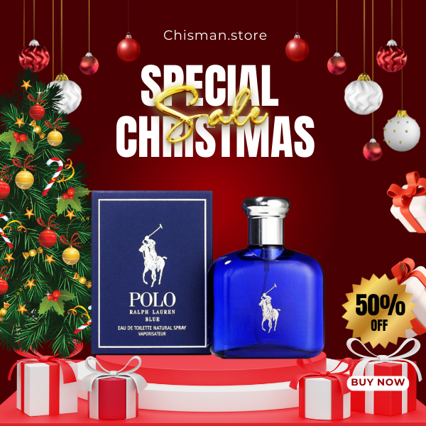 Nước hoa nam cao cấp POLO Blue 100ml- Nước hoa dành cho người đi học đi làm- Chisman
