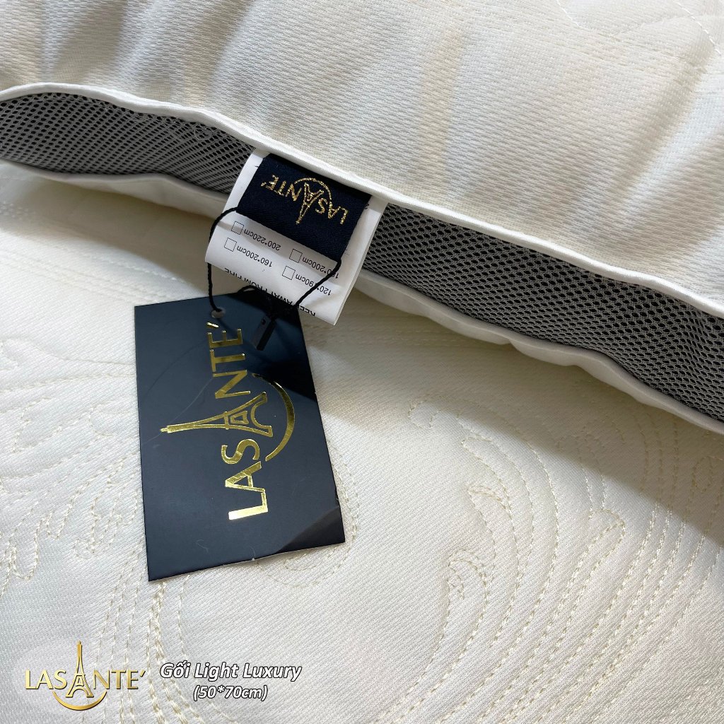 Ruột gối chống thoái hóa nhập khẩu Lasante Light Luxury Pháp chống thoái hóa gối thấp từ bông sinh học