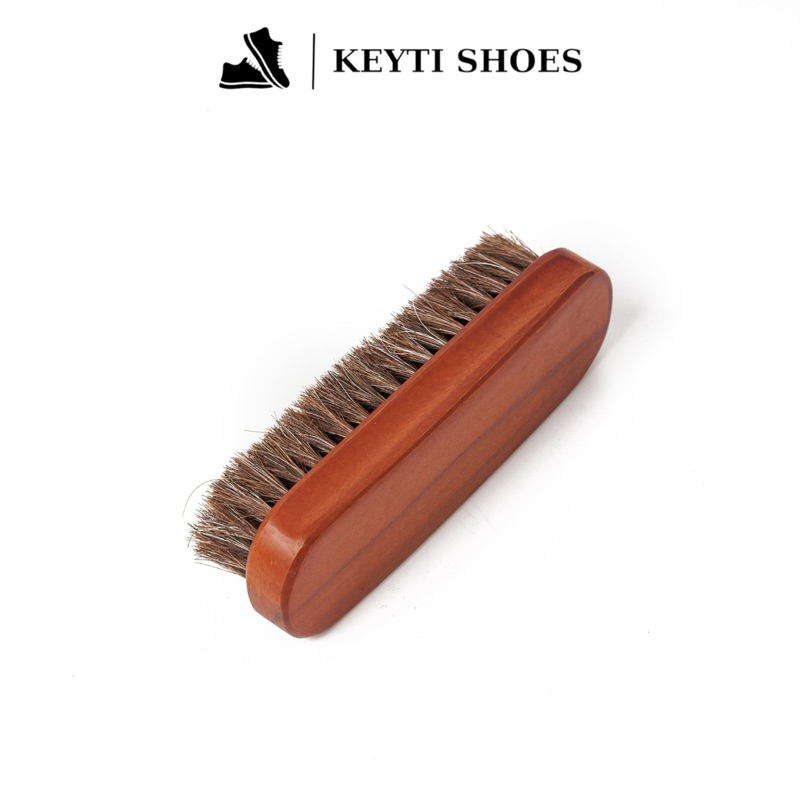 Bàn chải đánh giày lông ngựa - vệ sinh đánh bóng giày