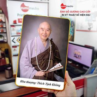 Tranh Hòa thượng Tịnh Không, Tranh gỗ gương cao cấp