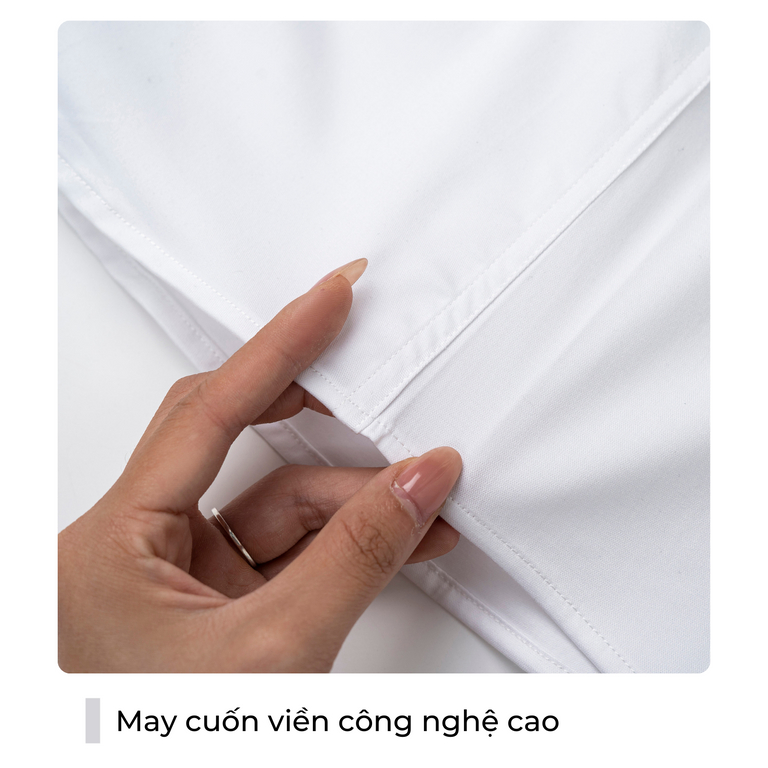Áo sơ mi trắng nam dài tay Bamboo cotton, sơ mi đen công sở cao cấp JBAGY - JS0108