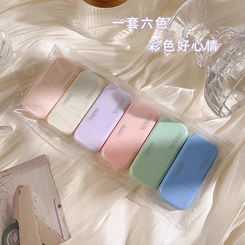 Bút Xoá Kéo Tone Màu Pastel  thân hình hộp cực Lạ