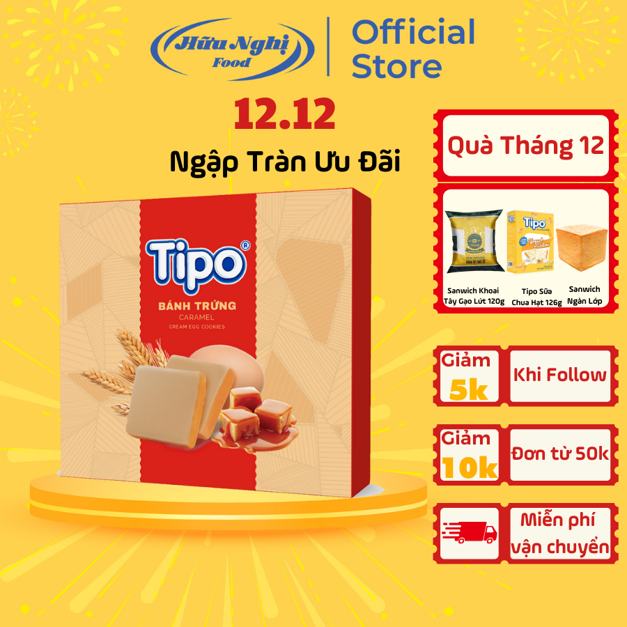 Bánh Tipo trứng nướng Caramel 250g
