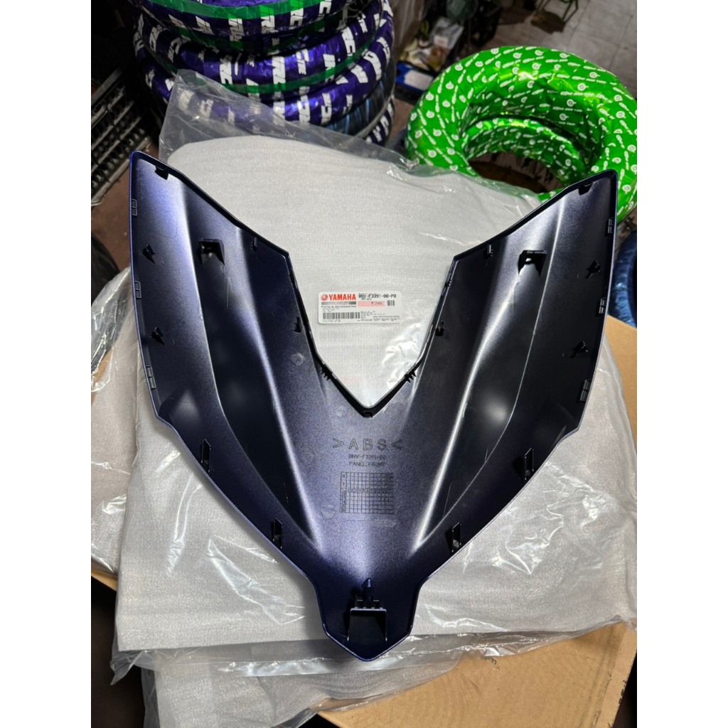 Mặt nạ xanh GP EX155 VVA 2024 abs zin chính hãng yamaha