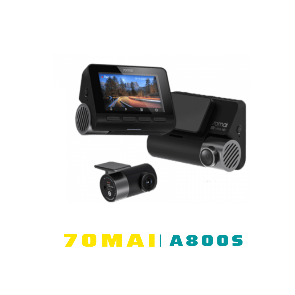 Camera hành trình 70Mai A800S 4K - Phiên bản quốc tế - Video 4K siêu nét - Cảnh báo lệch làn - Tích hợp GPS
