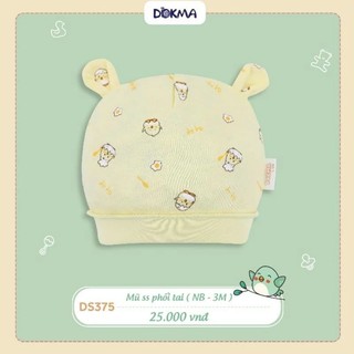 NÓN SƠ SINH PHỐI TAI CHO BÉ DOKMA