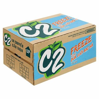 Thùng 24 chai c2 dưa lưới 450ml
