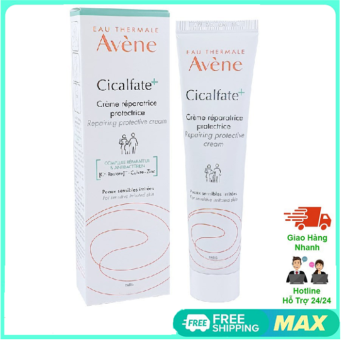 Kem Dưỡng Avene Cicalfate Repair Cream Phục Hồi Da Dưỡng Ẩm Và Giảm Sẹo Thâm 100ml