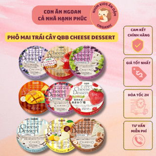 [Date 2026] Phô Mai QBB Trái Cây Nhật Bản - Hộp 6 Viên