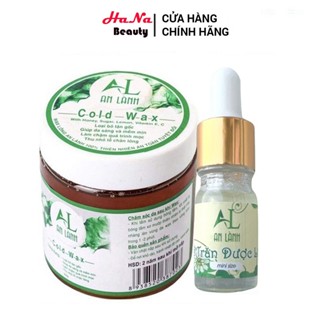 [ COMBO 10ML ] Cold Wax An Lành + Mỡ Trăn Dược Liệu An Lành 10ML (Tặng sét giấy và 2 que)